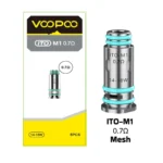 VOOPOO ITO 霧化芯原廠高性能替換線圈｜多阻值選配 5入裝 | 台灣現貨：圖片 2